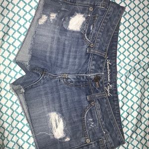 american eagle jean shorts.